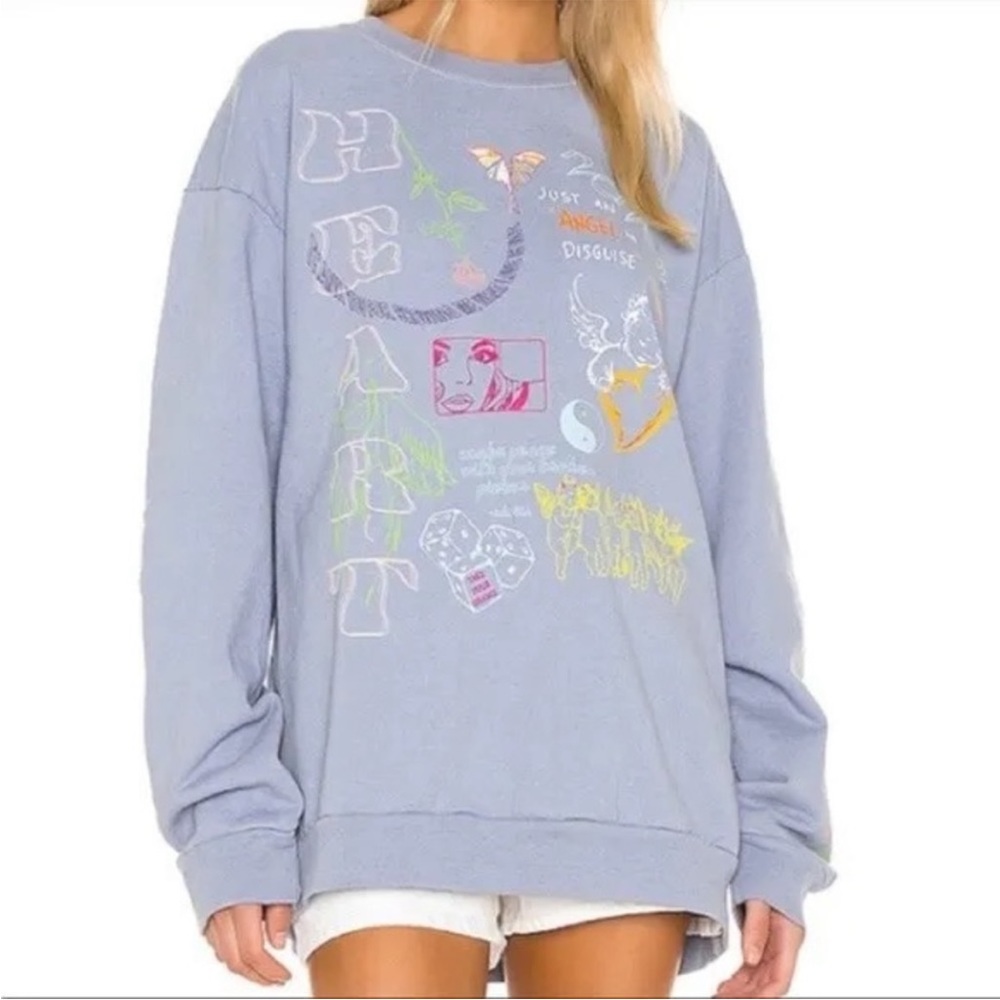 Boys Lie word vomit crewneck